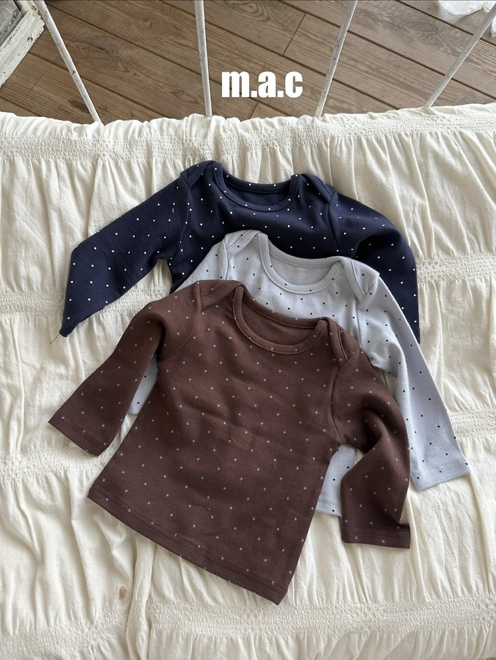 Mac - Korean Baby Fashion - #babylifestyle - Polka Dot Tee - 8