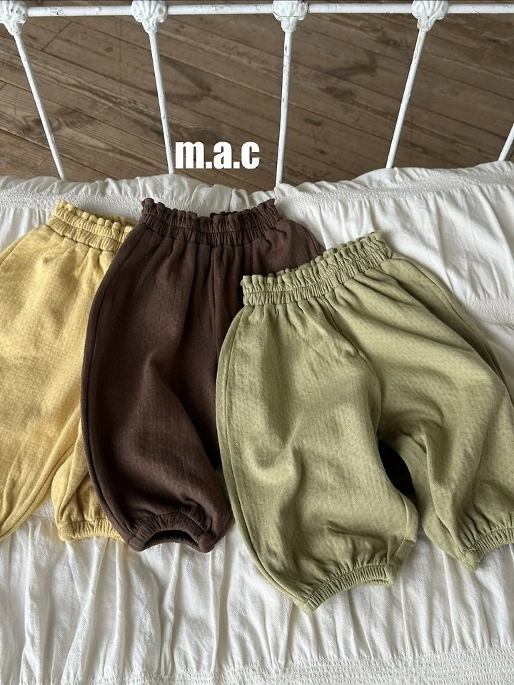 Mac - Korean Baby Fashion - #babyoninstagram - Eyelet Aladdin Pants
