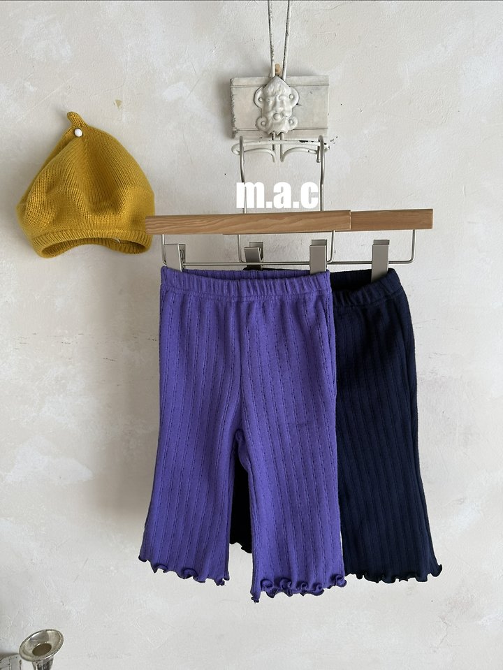 Mac - Korean Baby Fashion - #babyootd - Eyelet Bootcut Pants - 2