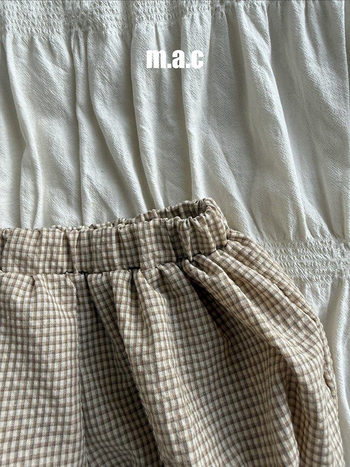 Mac - Korean Baby Fashion - #babyootd - Check Bloomers - 11