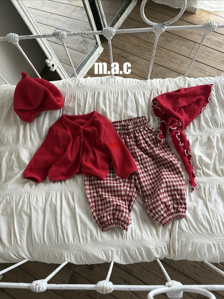 Mac - Korean Baby Fashion - #babyootd - Eyelet Cardigan - 10