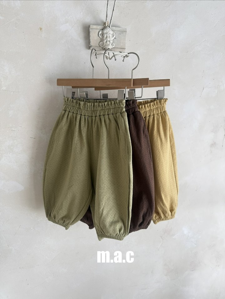 Mac - Korean Baby Fashion - #babyootd - Eyelet Aladdin Pants - 2