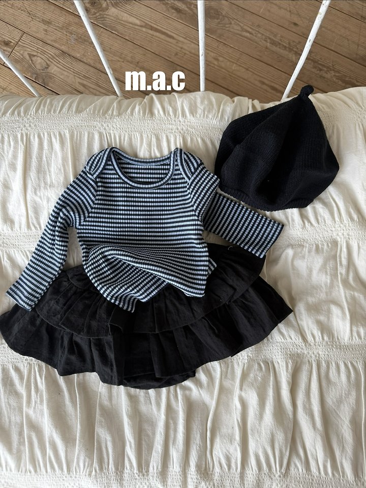 Mac - Korean Baby Fashion - #babyoutfit - Tiered Bloomer Skirt