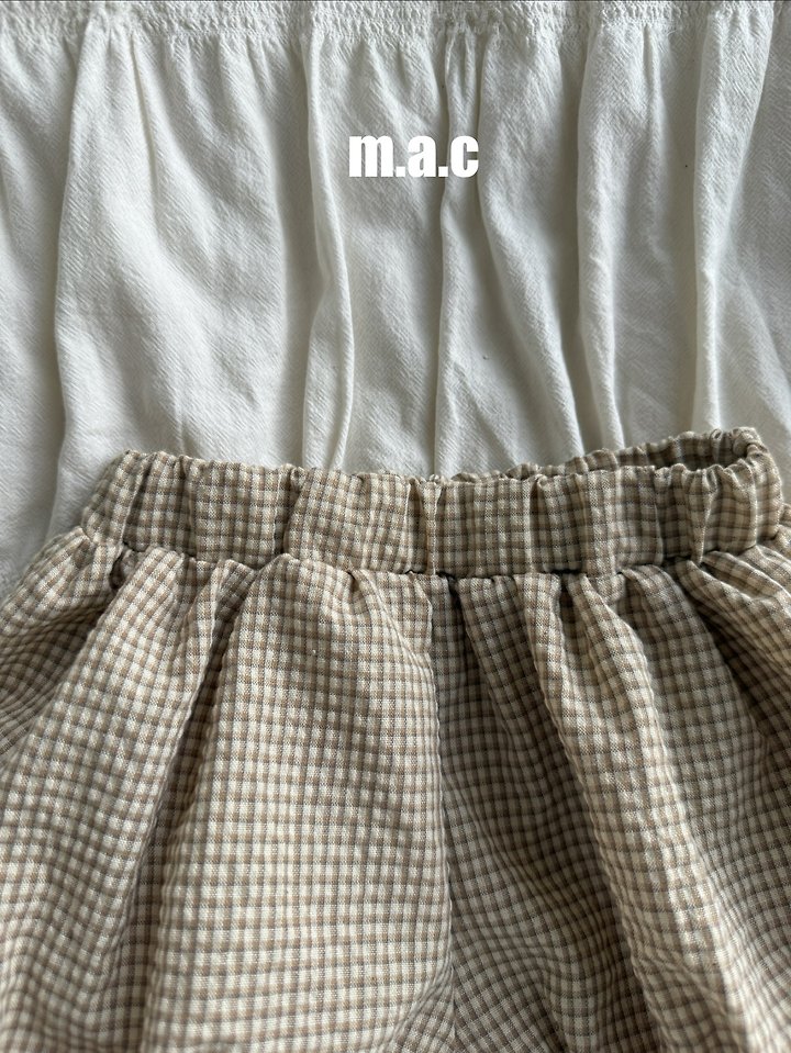 Mac - Korean Baby Fashion - #babyoutfit - Check Bloomers - 12