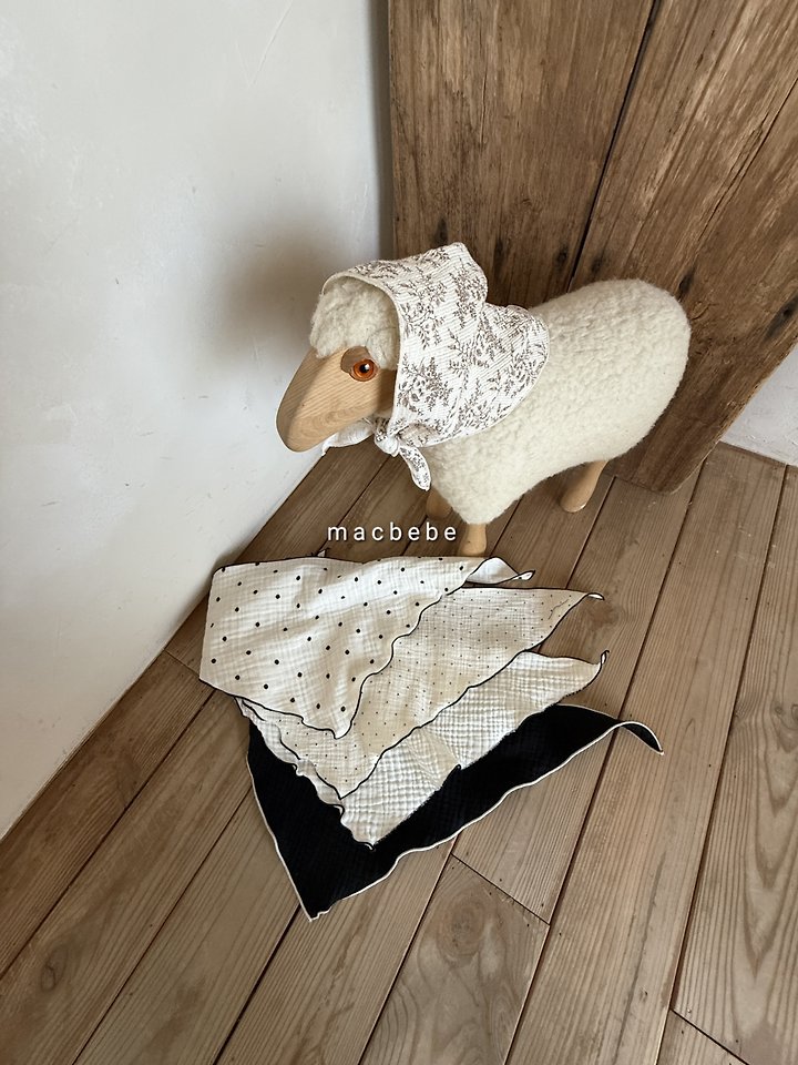 Mac - Korean Baby Fashion - #babyoutfit - Yoru Kerchief - 9