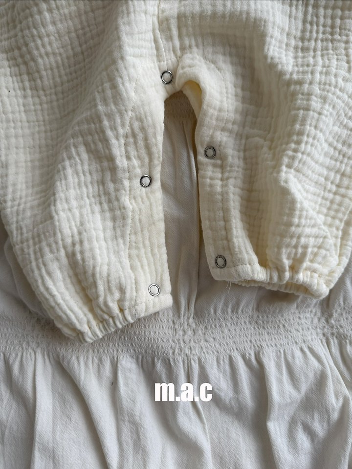 Mac - Korean Baby Fashion - #babyoutfit - Autumn Yoru Tie Jumpsuit - 8