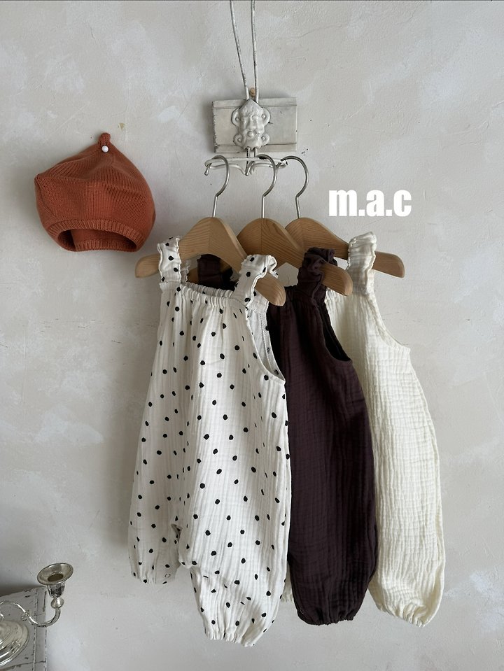 Mac - Korean Baby Fashion - #babyoutfit - Autumn Yoru Tie Jumpsuit - 7