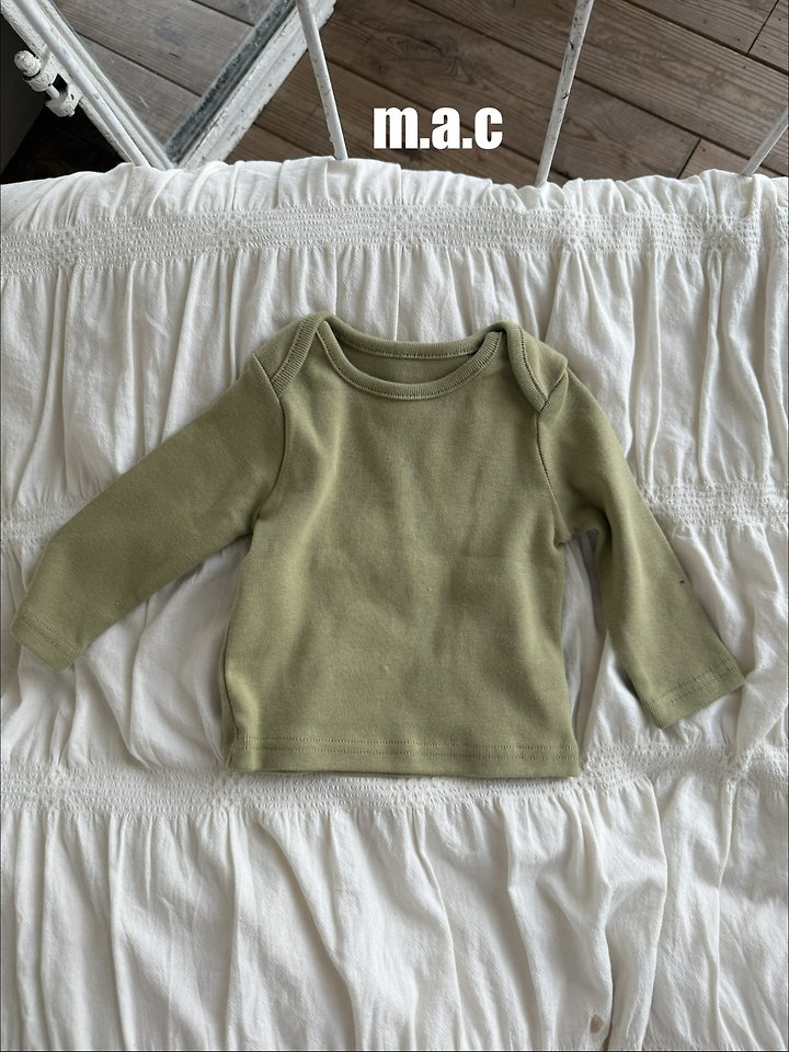 Mac - Korean Baby Fashion - #babywear - Green Pea Tee - 6