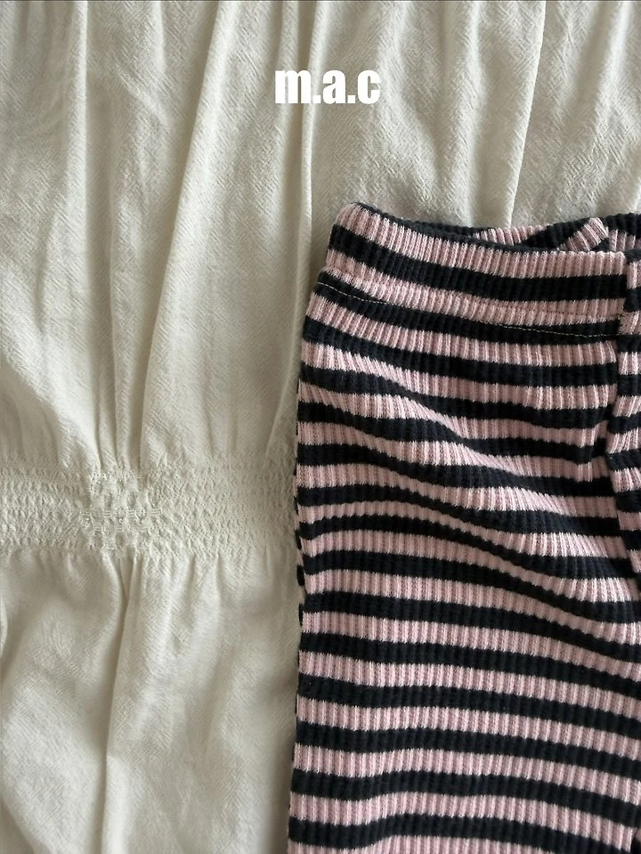 Mac - Korean Baby Fashion - #babywear - Striped Bootcut Pants - 12
