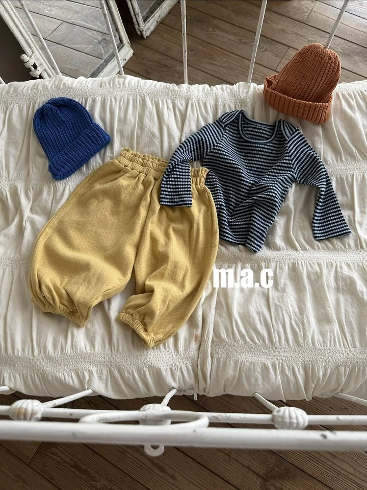 Mac - Korean Baby Fashion - #onlinebabyboutique - Striped Tee - 3