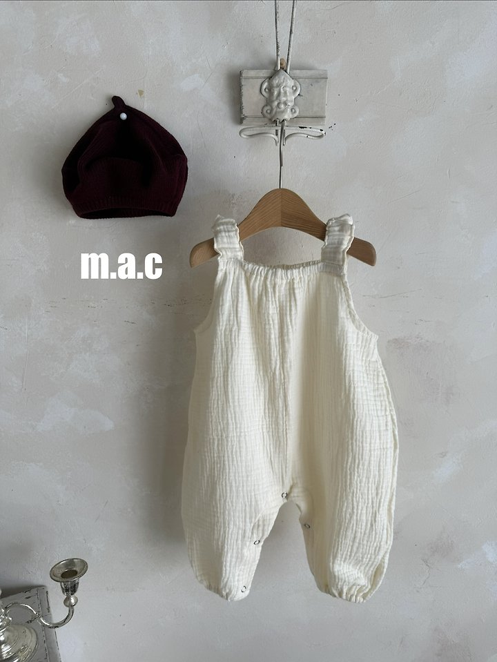 Mac - Korean Baby Fashion - #onlinebabyshop - Autumn Yoru Tie Jumpsuit - 11