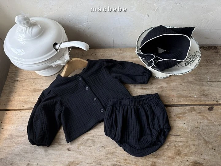 Mac - Korean Baby Fashion - #onlinebabyshop - Yoru Top Bottom Set - 9