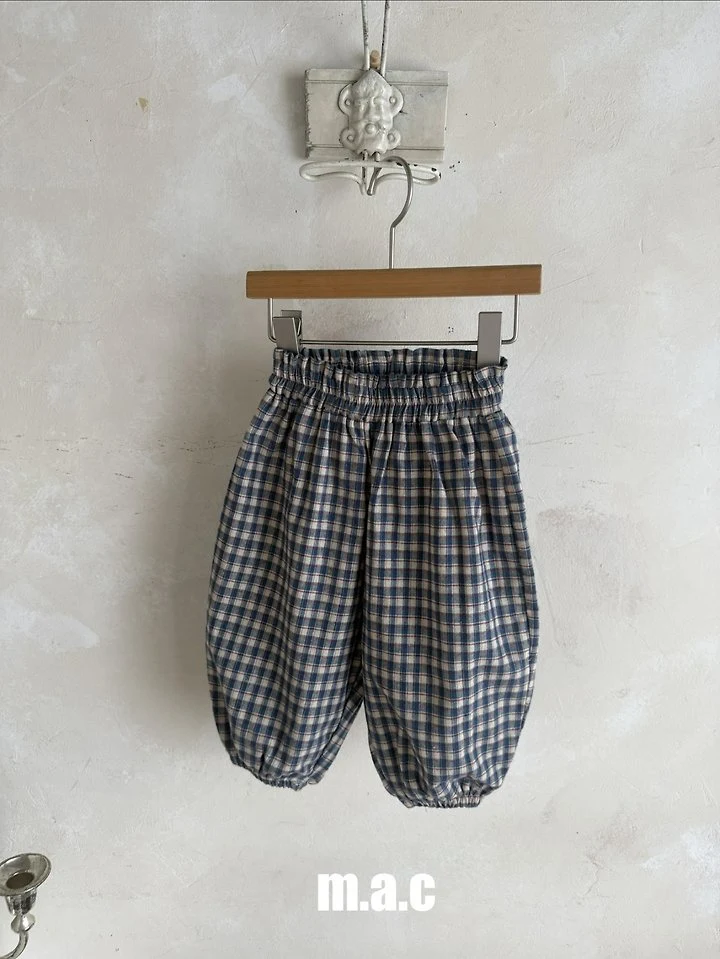 Mac - Korean Baby Fashion - #onlinebabyshop - Check Aladdin Pants - 5