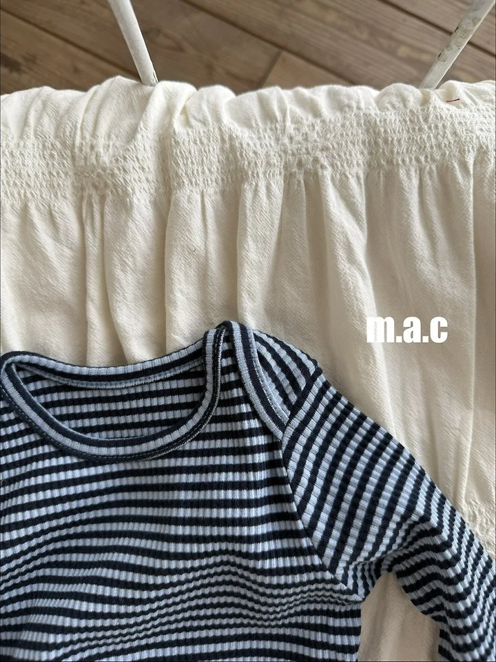 Mac - Korean Baby Fashion - #onlinebabyboutique - Striped Tee - 4