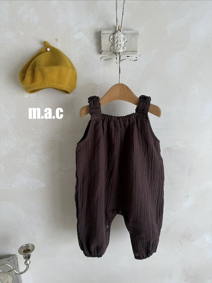Mac - Korean Baby Fashion - #smilingbaby - Autumn Yoru Tie Jumpsuit - 12