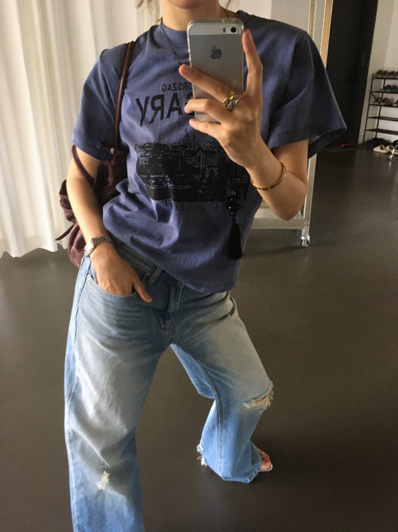 Made - Korean Women Fashion - #momslook - Hungary Tee - 3