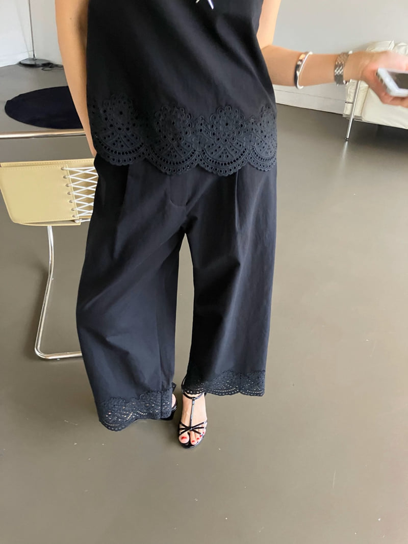 Made - Korean Women Fashion - #momslook - Punching Pants - 11