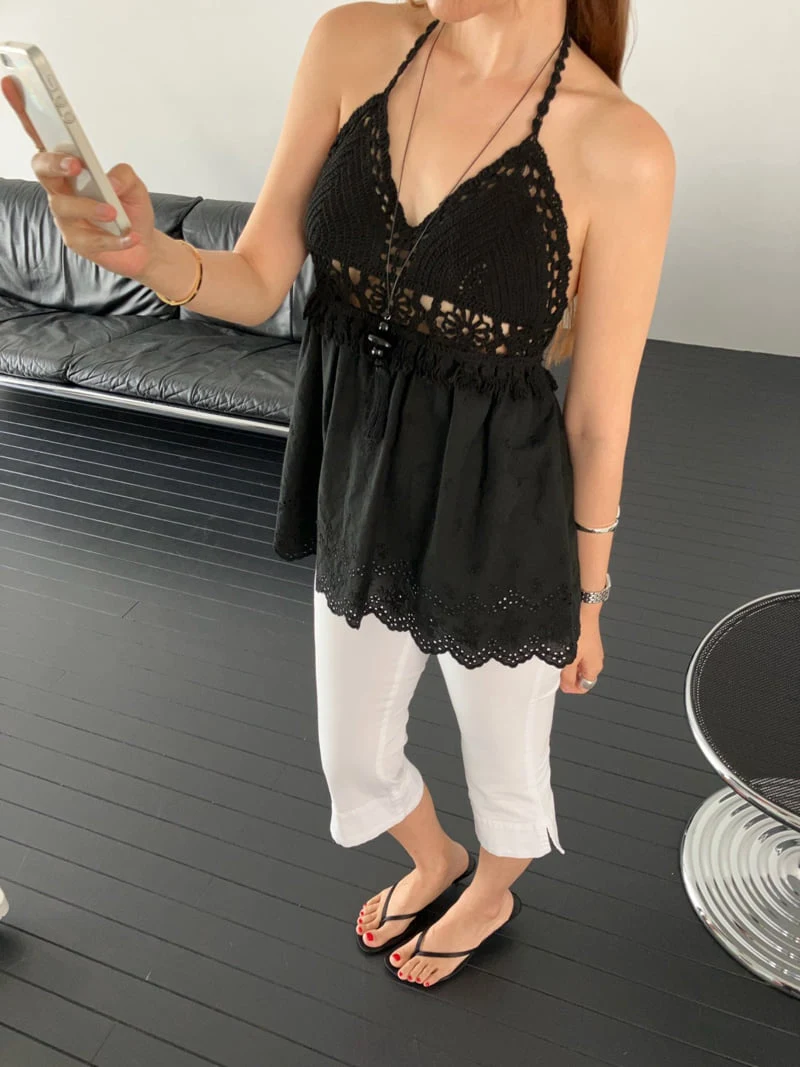 Made - Korean Women Fashion - #momslook - Crochet Blouse - 10