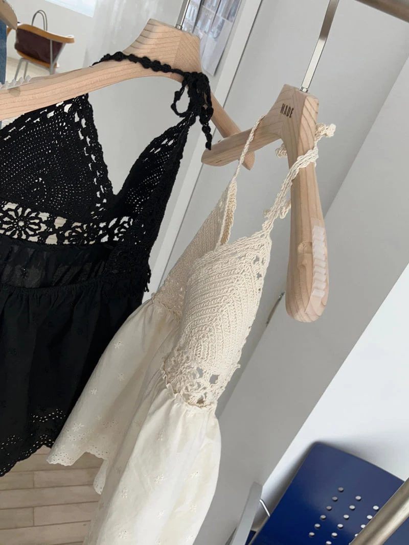 Made - Korean Women Fashion - #womensfashion - Crochet Blouse - 4