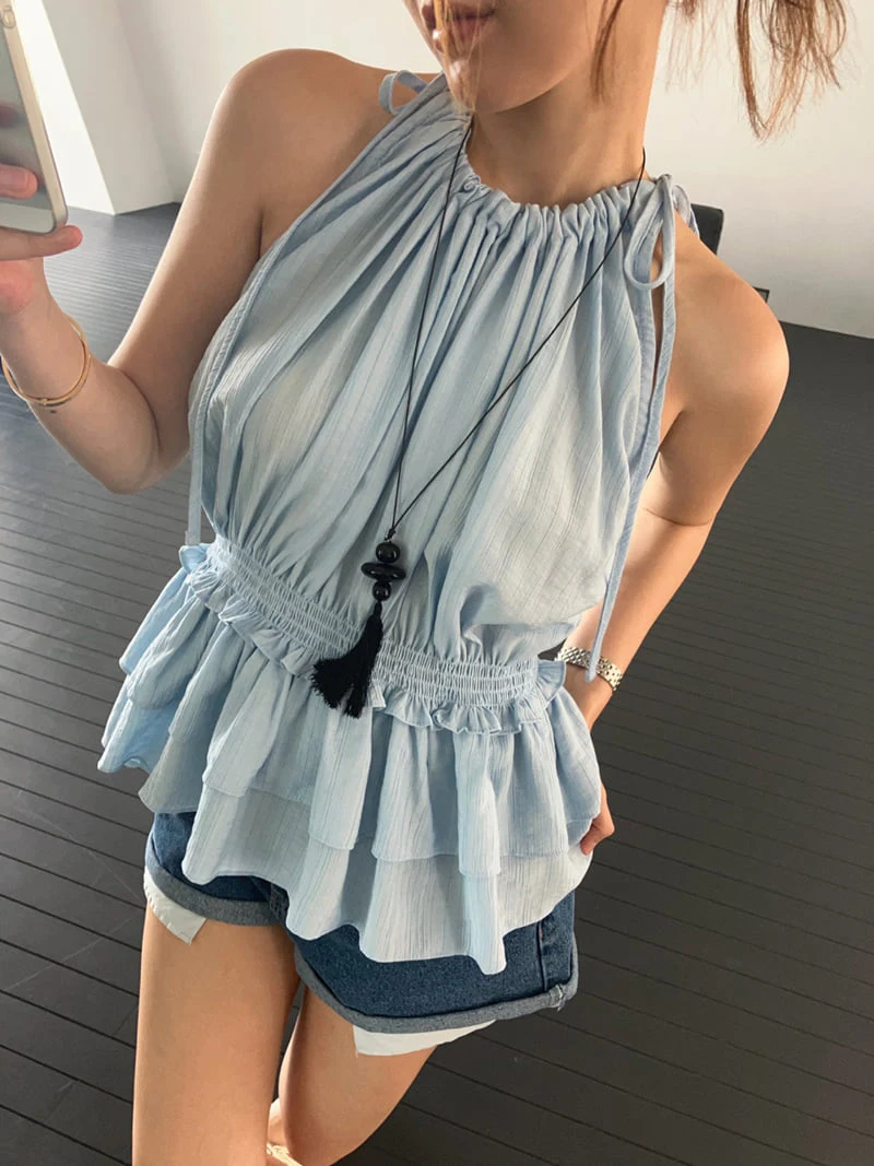 Made - Korean Women Fashion - #momslook - Kei Blouse