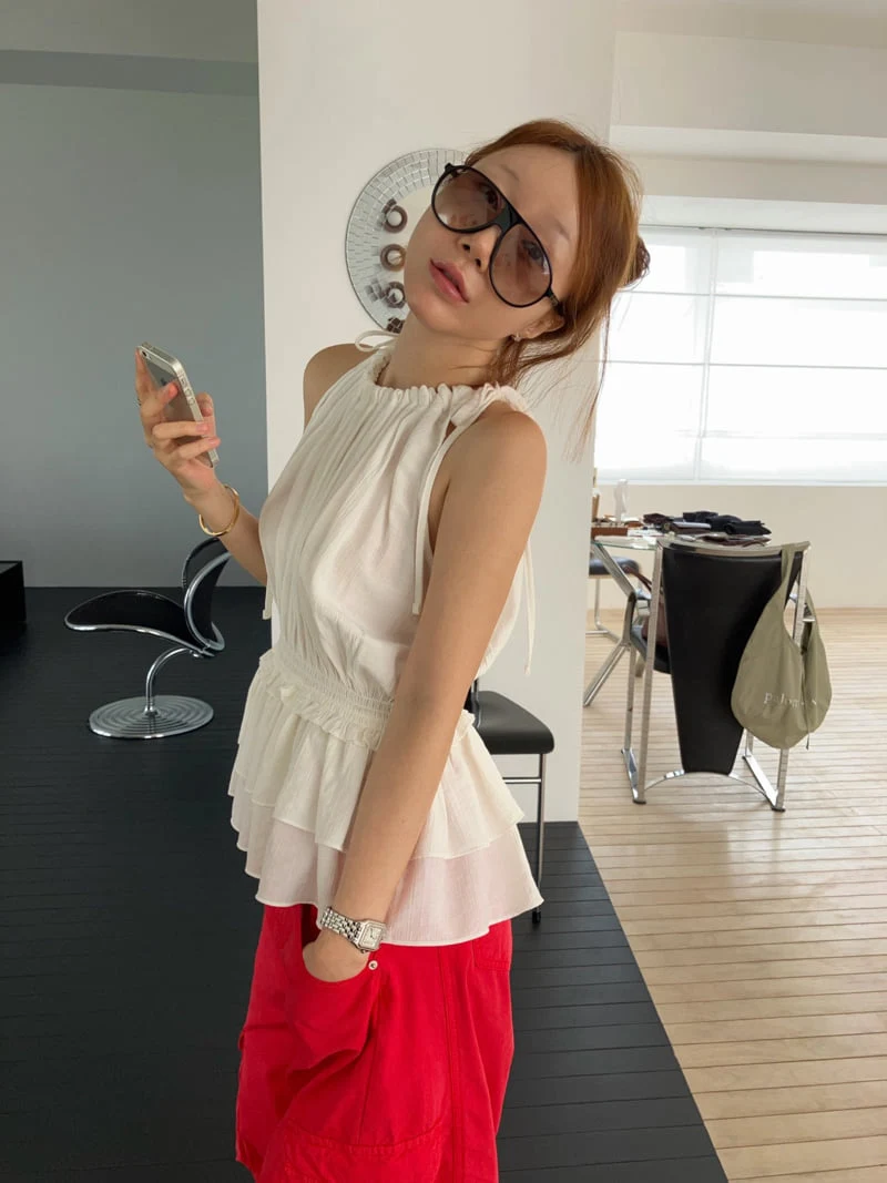 Made - Korean Women Fashion - #momslook - Kei Blouse - 5