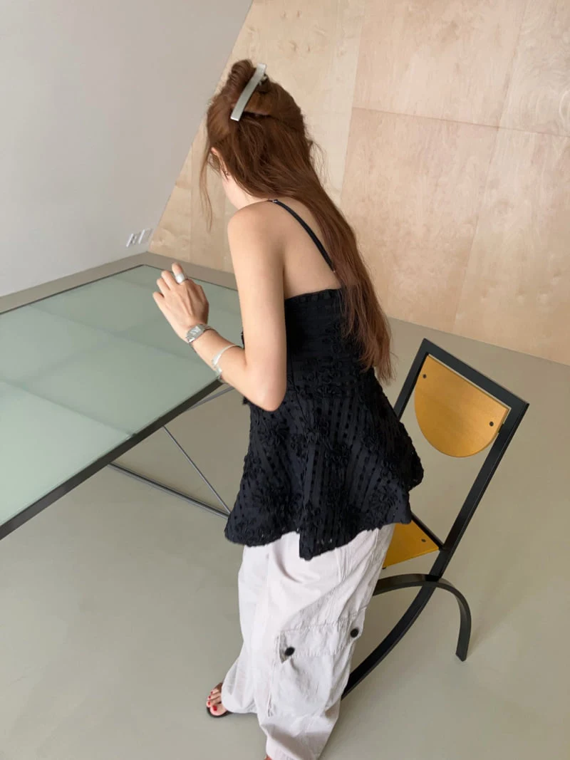 Made - Korean Women Fashion - #womensfashion - Sand Flower Blouse - 11