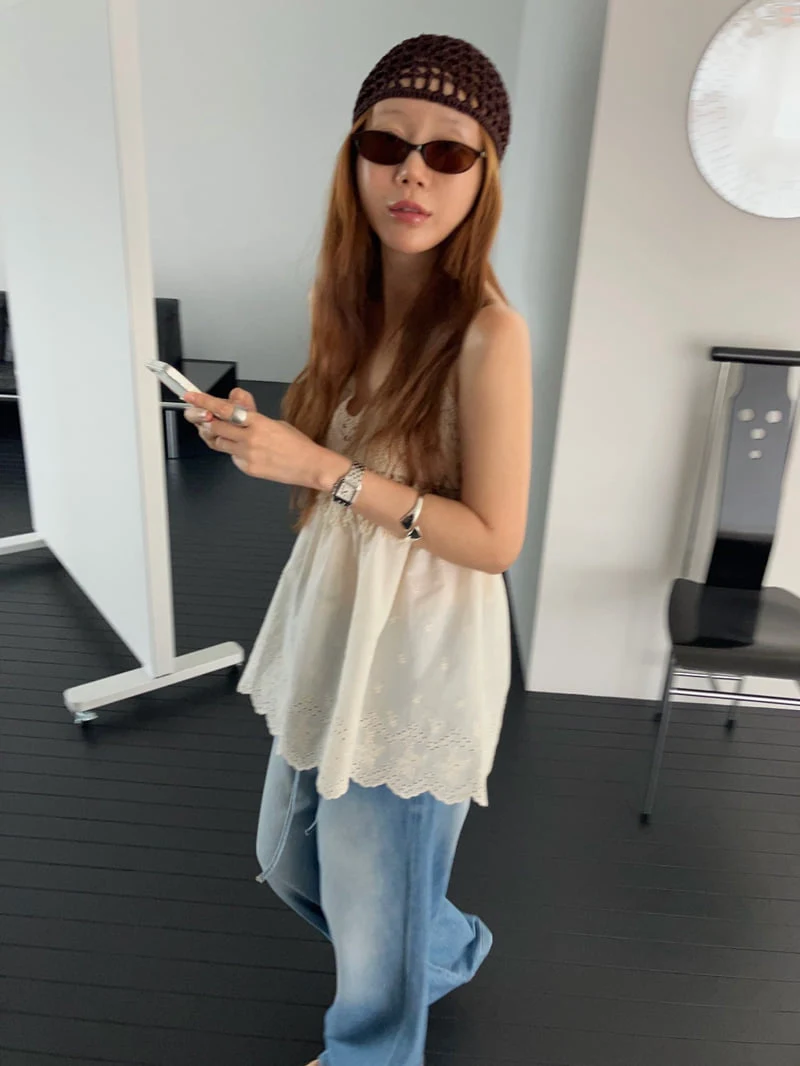 Made - Korean Women Fashion - #womensfashion - Crochet Blouse - 5