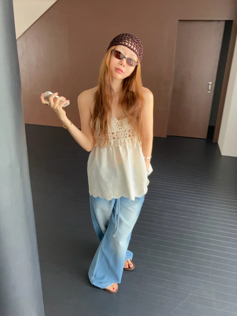 Made - Korean Women Fashion - #womensfashion - Crochet Blouse - 7