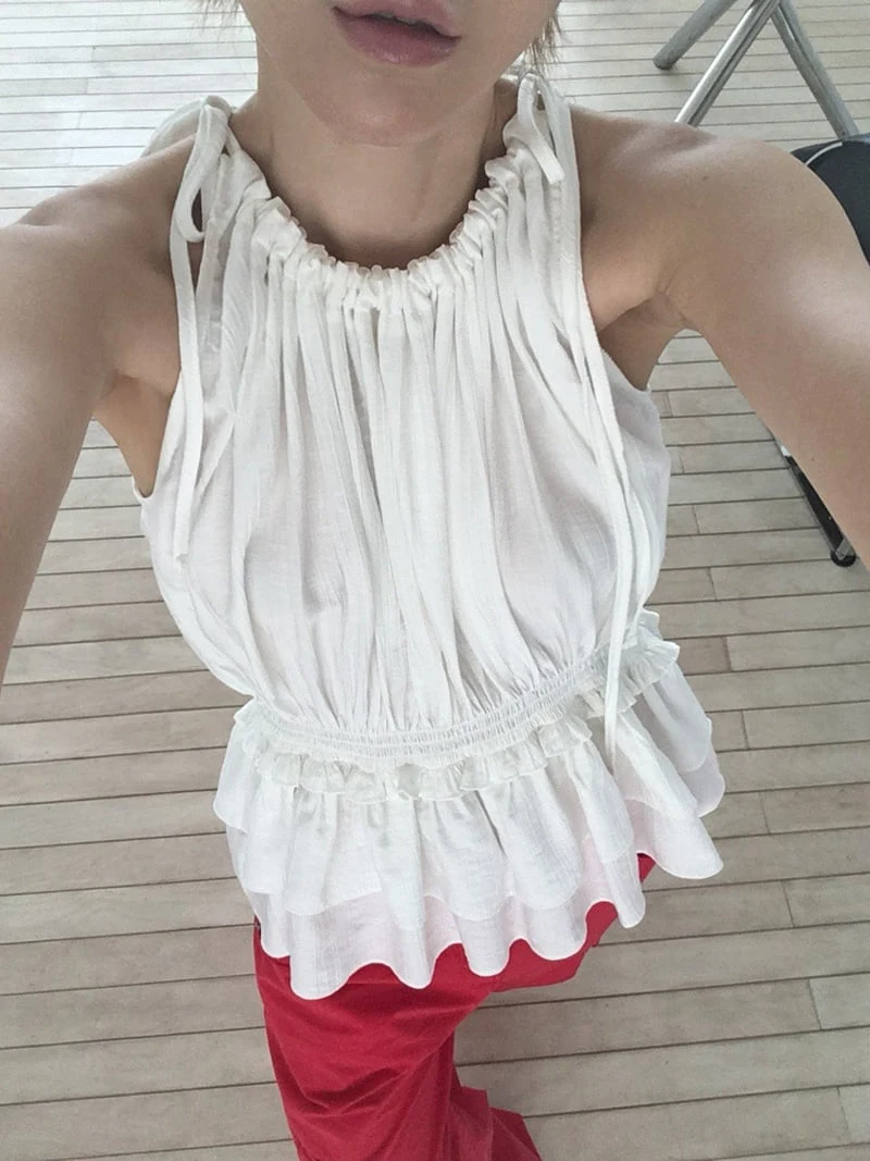 Made - Korean Women Fashion - #womensfashion - Kei Blouse - 6