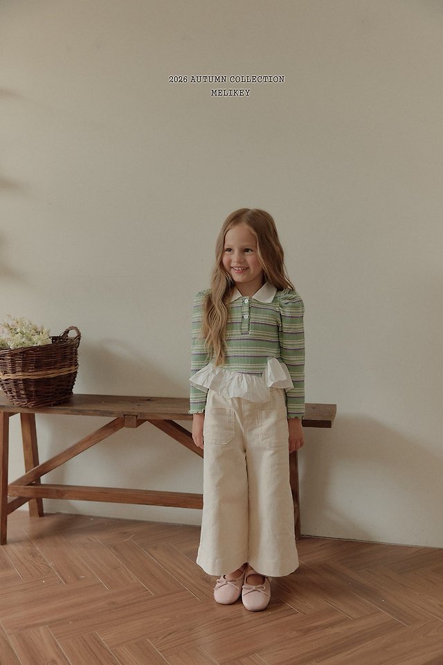 Melikey - Korean Children Fashion - #Kfashion4kids - Cotton Wide Pants - 12