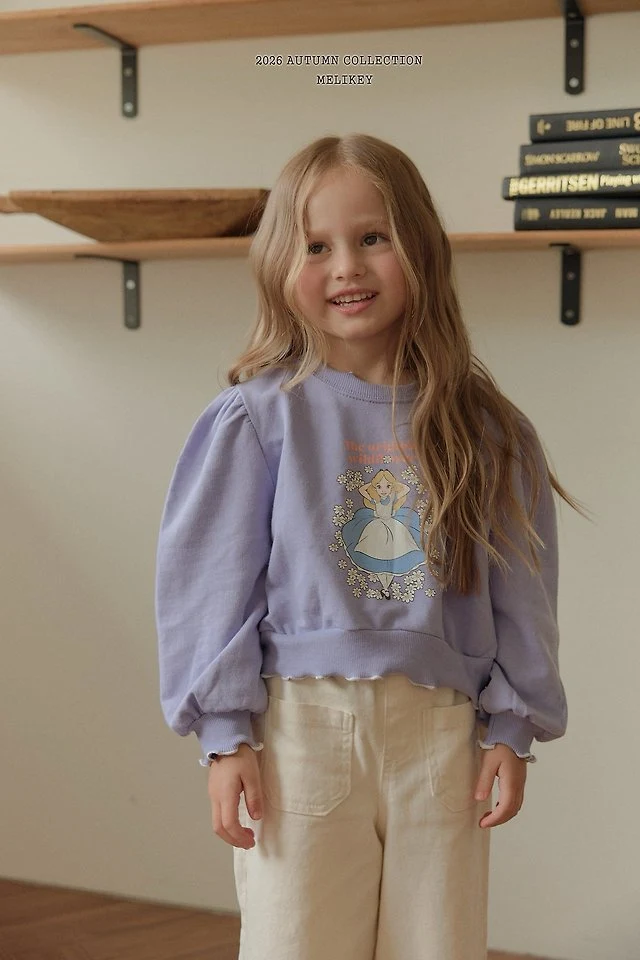 Melikey - Korean Children Fashion - #stylishchildhood - Alice Puff Sweatshirt - 4