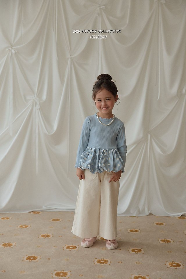 Melikey - Korean Children Fashion - #childofig - Check Bang Bang Pumpkin Tee - 11