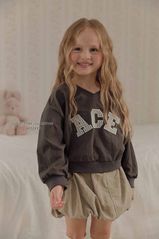 Melikey - Korean Children Fashion - #childofig - ACE Sweatshirt - 12