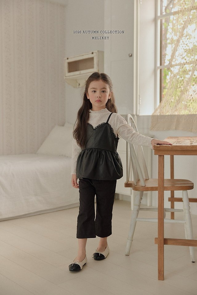 Melikey - Korean Children Fashion - #childofig - Leather Bustier - 7