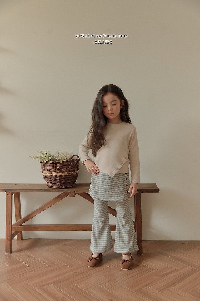 Melikey - Korean Children Fashion - #childofig - Button Bootcut Pants - 11