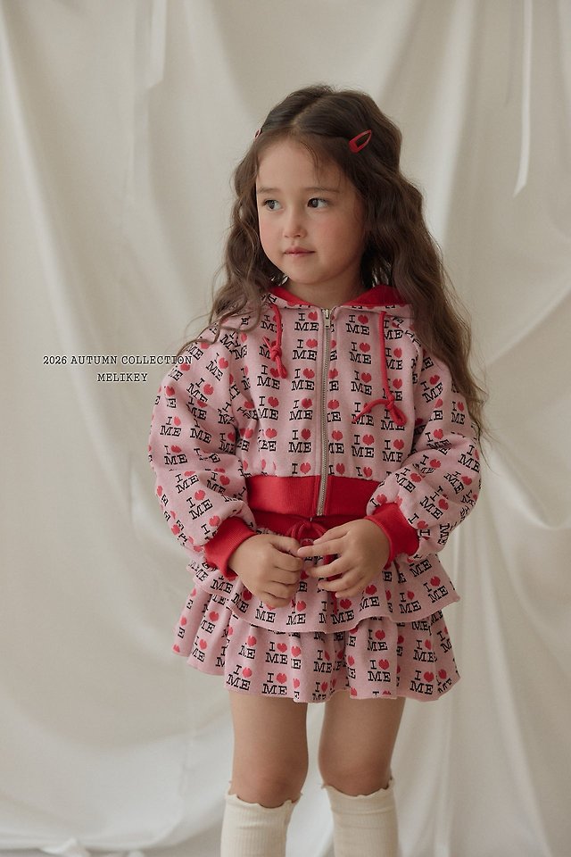Melikey - Korean Children Fashion - #childrensboutique - Tiered Love Me Skirt - 6