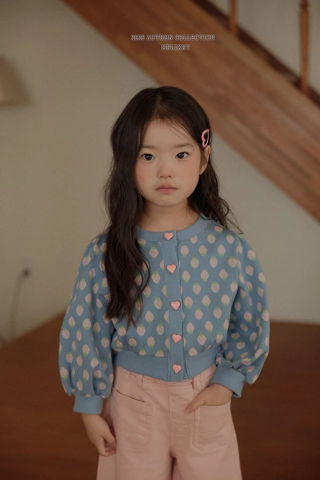 Melikey - Korean Children Fashion - #designkidswear - Berry Cardigan - 8