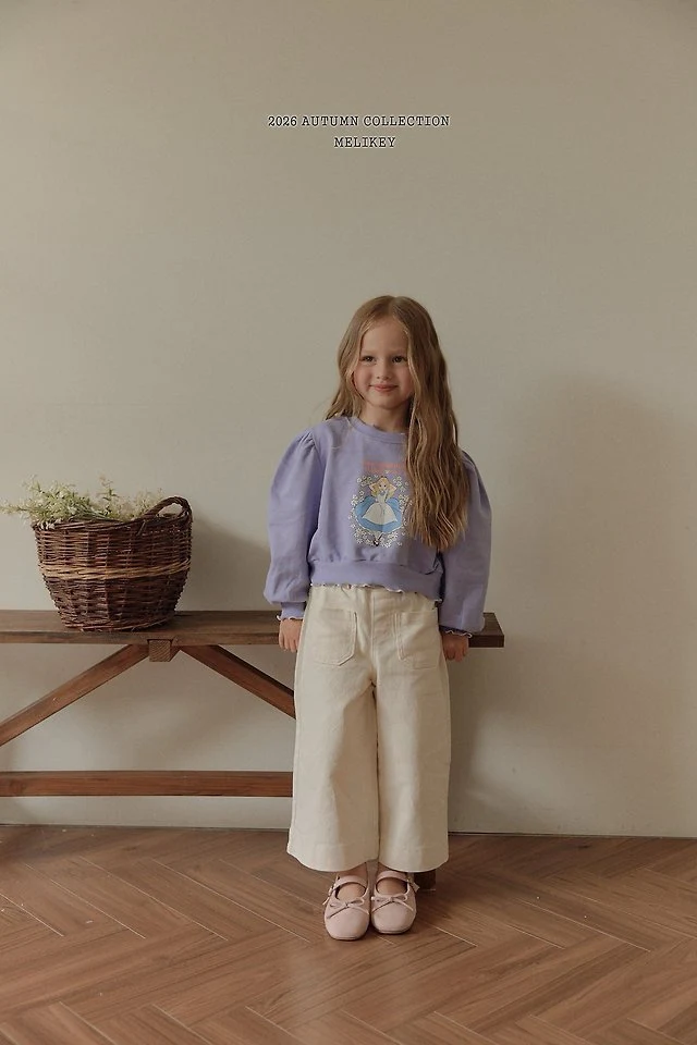 Melikey - Korean Children Fashion - #designkidswear - Alice Puff Sweatshirt - 6