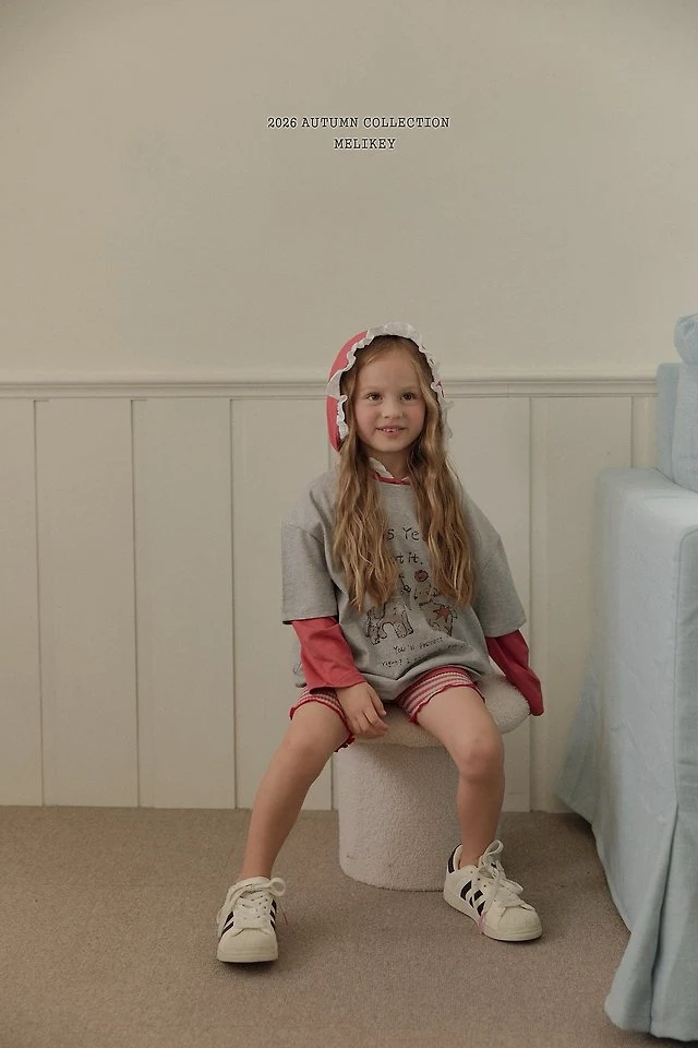 Melikey - Korean Children Fashion - #designkidswear - Pony Short Sleeve Tee - 8