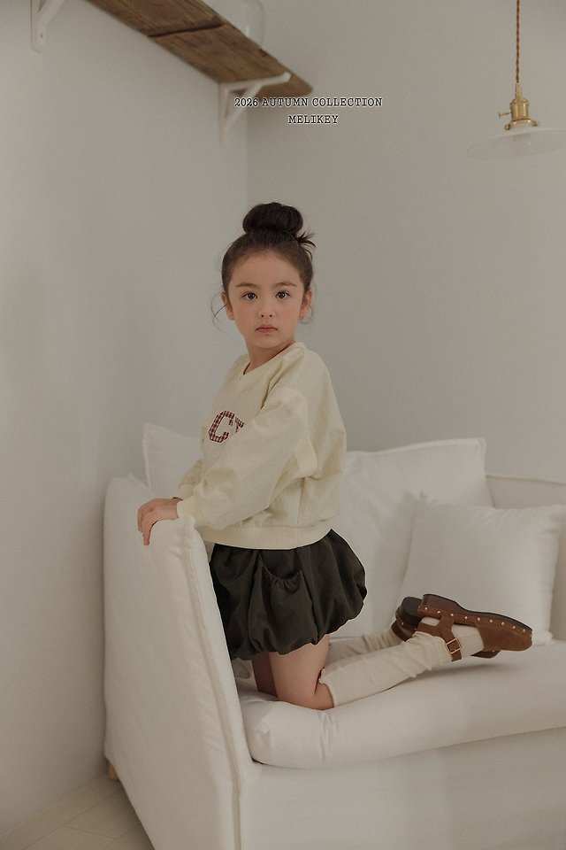 Melikey - Korean Children Fashion - #designkidswear - Shirring Pumpkin Skirt - 10