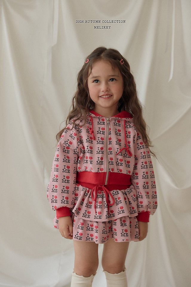 Melikey - Korean Children Fashion - #designkidswear - Tiered Love Me Skirt - 7