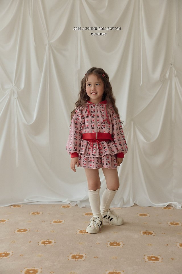 Melikey - Korean Children Fashion - #discoveringself - Tiered Love Me Skirt - 8