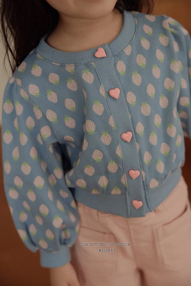 Melikey - Korean Children Fashion - #fashionkids - Berry Cardigan - 10