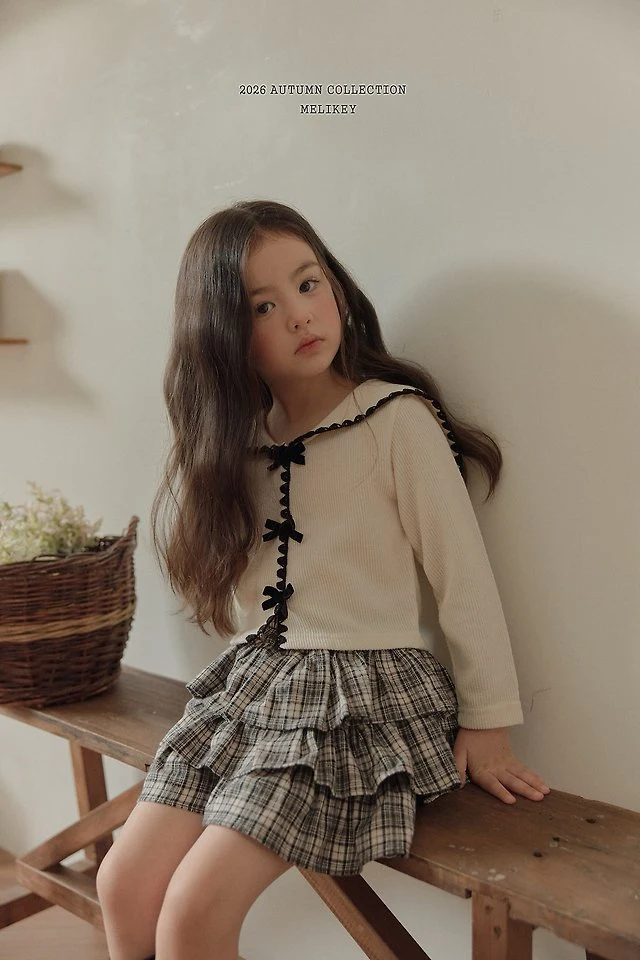 Melikey - Korean Children Fashion - #fashionkids - Melo Sailor Collar Tee - 3