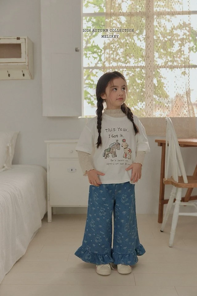 Melikey - Korean Children Fashion - #fashionkids - Pony Short Sleeve Tee - 10
