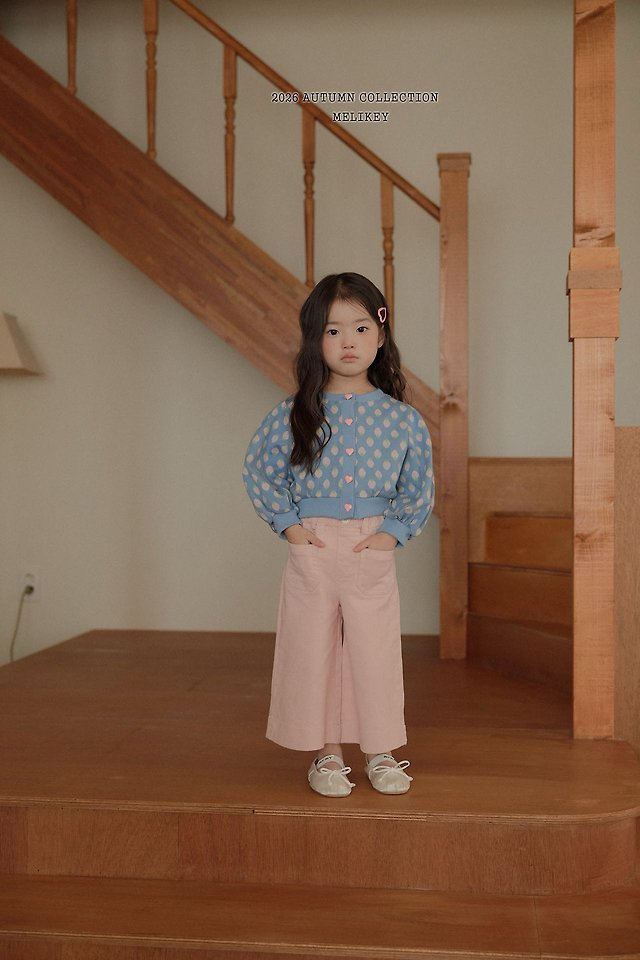 Melikey - Korean Children Fashion - #fashionkids - Cotton Wide Pants - 8