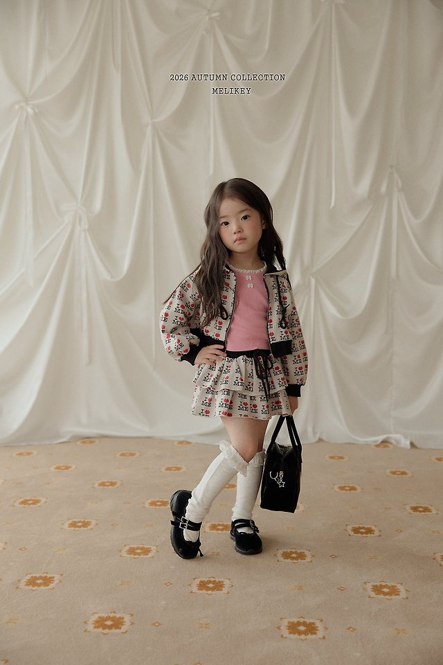Melikey - Korean Children Fashion - #fashionkids - Love Me Hooded Zip-Up - 11
