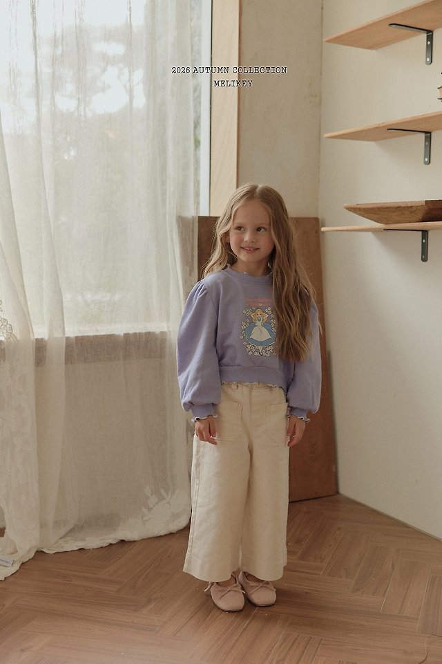 Melikey - Korean Children Fashion - #kidsshorts - Alice Puff Sweatshirt - 9