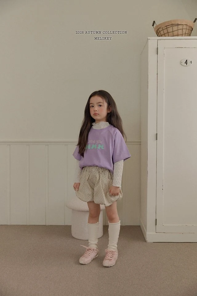 Melikey - Korean Children Fashion - #kidsshorts - Lucky Ribbon Tee - 9