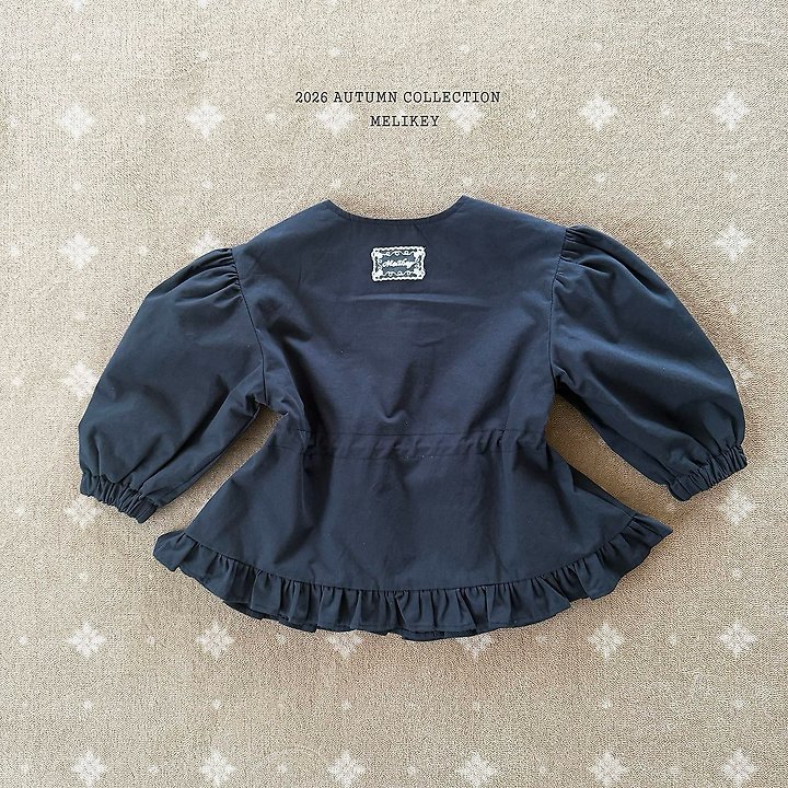 Melikey - Korean Children Fashion - #kidsshorts - Momo Frill Trench Coat - 7